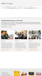 Mobile Screenshot of milz-comp.de